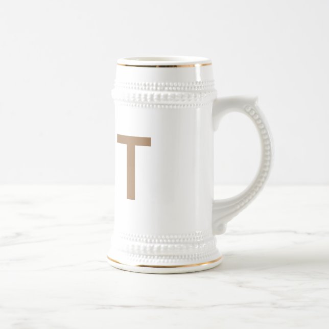 Bierstein der traditionellen Keramik Bierglas (Rechts)