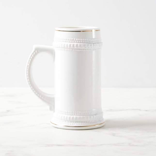 Bierstein der traditionellen Keramik Bierglas (Links)
