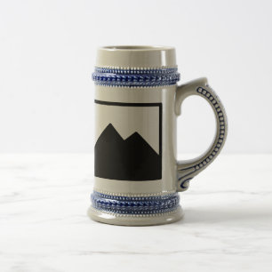Bierstein-Schablone Bierglas