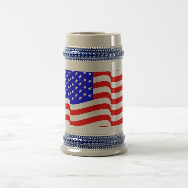 BierTasse/Stein Amerikas USA Bierglas (Mittel)