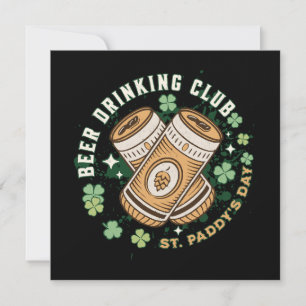 Biertrinkclub St. Paddys Tag