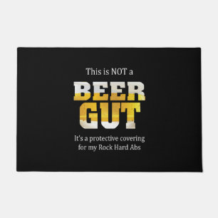 Biertrinker kein Bierbauch Geburtstag Fußmatte