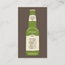 Biervertrieb, Brauerei, Bar