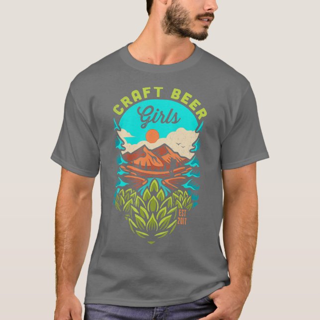 Bierwanderweg T-Shirt (Vorderseite)