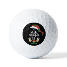 Bierweihnachtself Funny Typografy Personalisiert