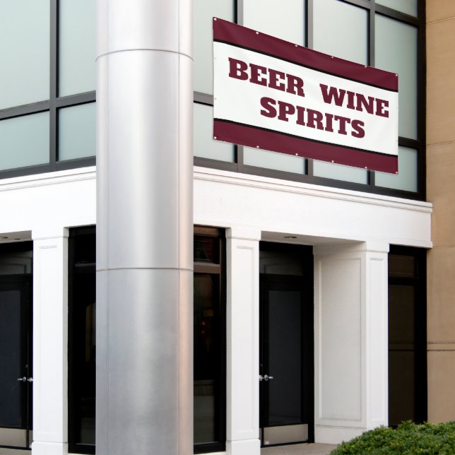 Bierweinbrand-Banner Banner (Äußeres Gebäude)