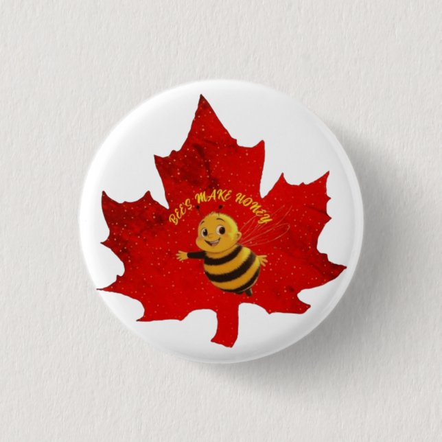 BIES MAKE HONEY BUTTON (Vorderseite)