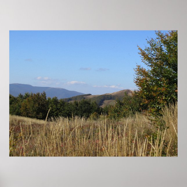 Bieszczady Berge Poster (Vorne)