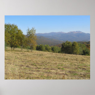 Bieszczady Herbst Poster