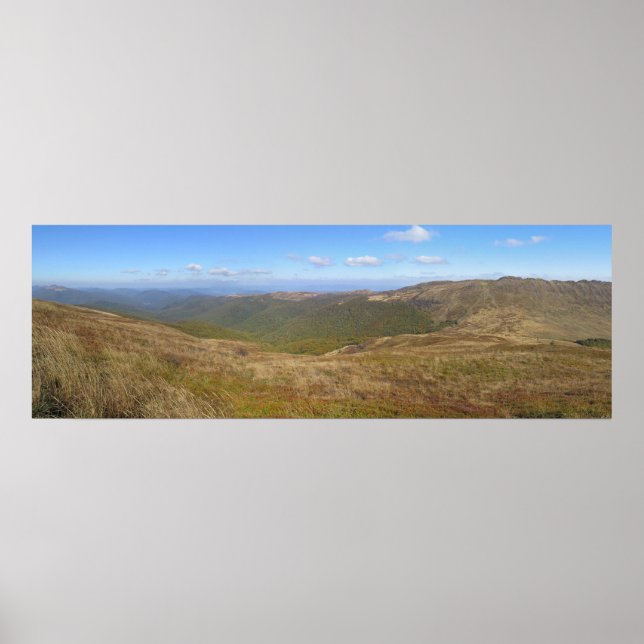 Bieszczady Panorama Poster (Vorne)