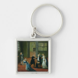 Bietender Abschied Louis XVI zu seiner Familie Schlüsselanhänger