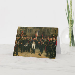 Bietender Abschied Napoleon I zum Kaiser Karte