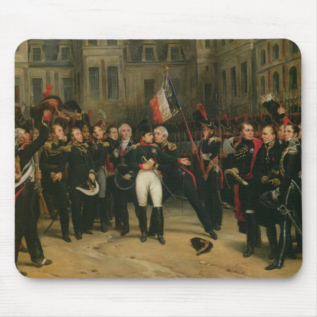Bietender Abschied Napoleon I zum Kaiser Mousepad (Vorne)