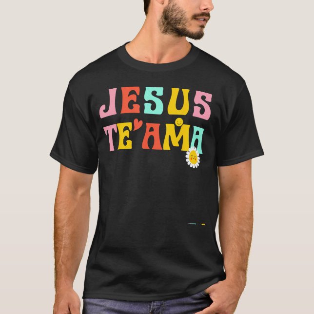 Bietet an, um für euch Jesus Christus der Amerikan T-Shirt (Vorderseite)