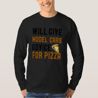 Bietet Modellautos für die Pizzakonservierung T-Shirt