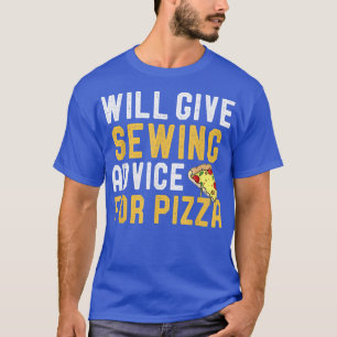 Bietet Rat für Pizza Funny Sprichwort Kni T-Shirt