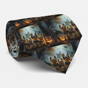 Biewer Terrier Halloween Night Doggy Delight Krawatte
