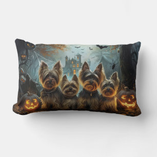 Biewer Terrier Halloween Night Doggy Delight Lendenkissen