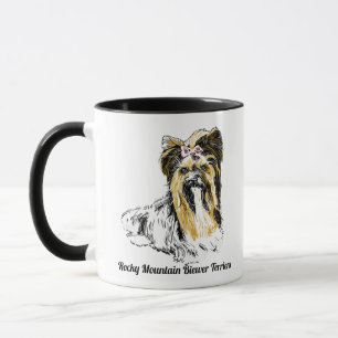 Biewer Terrier-Kaffee-Tasse Tasse