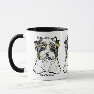 Biewer Terrier-Kaffee-Tasse Tasse