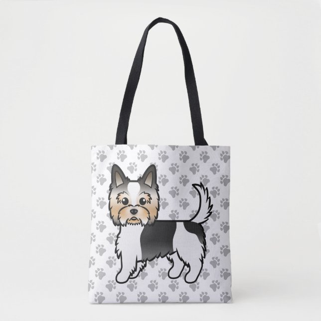 Biewer Terrier Yorkshire Terrier Dog & Paws (Vorderseite)
