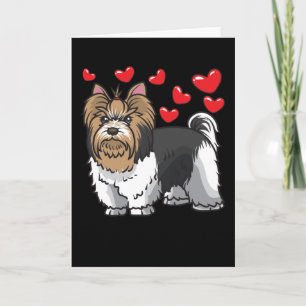 Biewer Yorkshire Terrier Dogs Karte