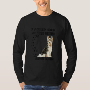 Biewer Yorkshire Terrier Quote Mama Vater Niedlich T-Shirt