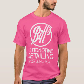 Biffs Automotive lässt sich in die Zukunft zurückf T-Shirt