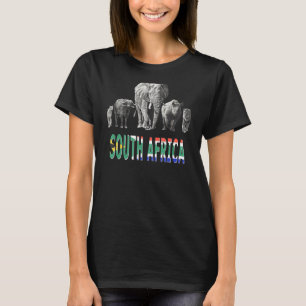Big 5 Wildlife Design für die Safari in Südafrika T-Shirt