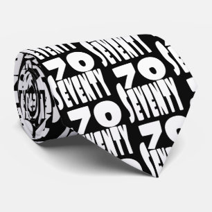 Big 70 in Großbuchstaben BIG 70 Krawatte