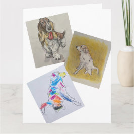 Big, 8,5 Zoll x 11 Zoll geklappte Grußkarte Karte