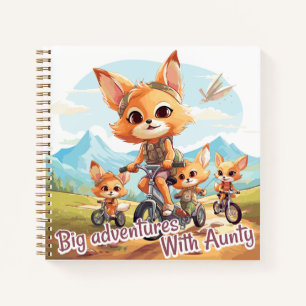Big adventures with aunty notizbuch