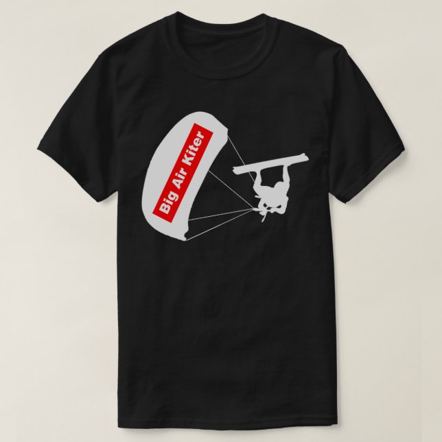 Big Air Kiter Schicken T-Shirt (Design vorne)