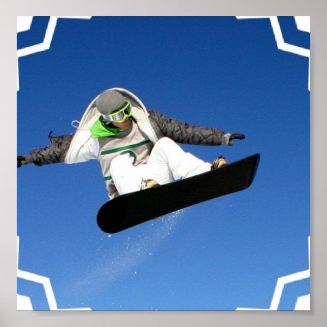 Big Air Snowboarding POster (Vorne)
