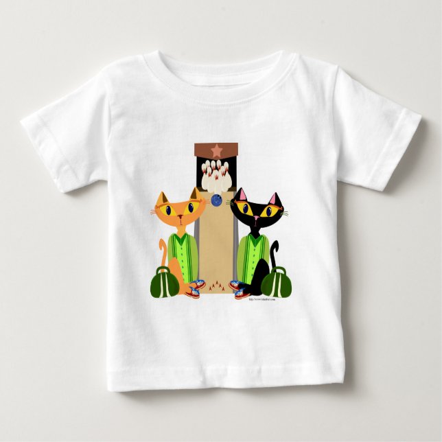 Big Alley Cats Baby T-shirt (Vorderseite)