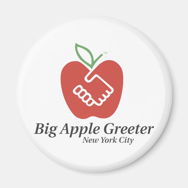 Big Apple Greeter, Inc. Magnet (Vorne)