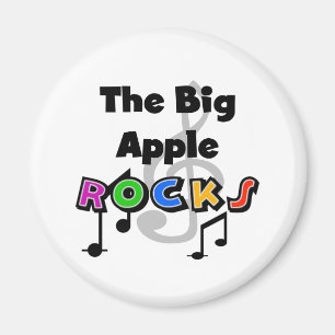 Big Apple Rocks Magnet