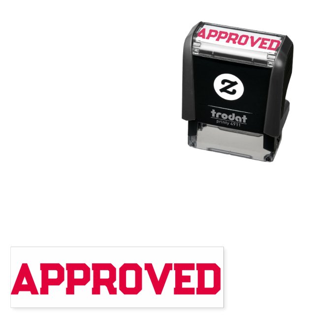 Big Approved Permastempel (Beispiel)