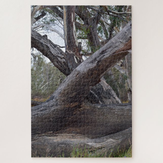 Big Australian Gum Tree Logs, Puzzle (Vertikal)