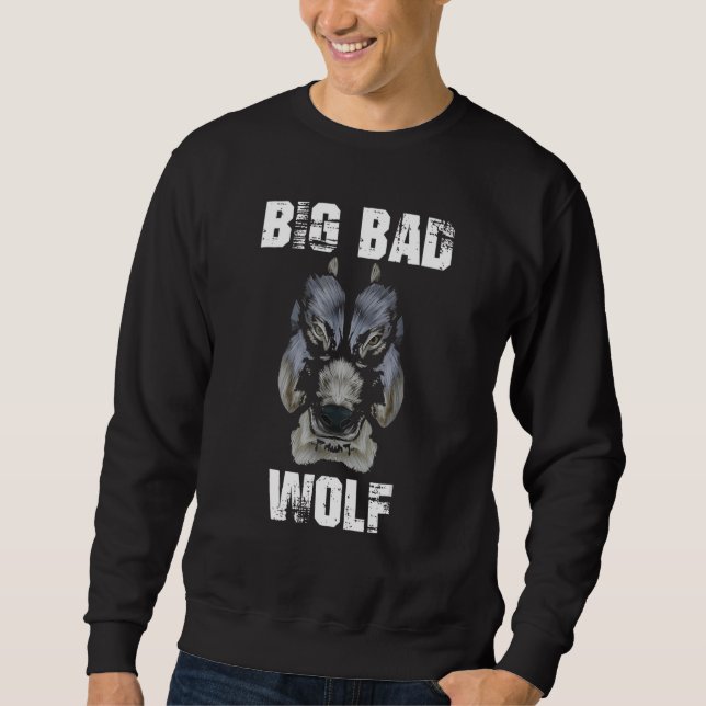Big Bad und Wolf Funny Wolves Sweatshirt (Vorderseite)