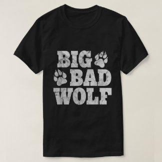 Big Bad Wolf Costume Funny Halloween Tee
