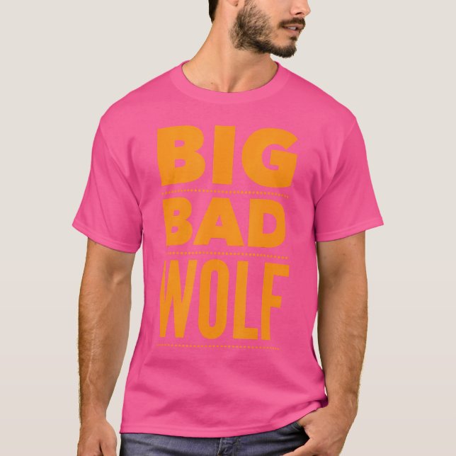 Big Bad Wolf Funny Halloween T-Shirt (Vorderseite)