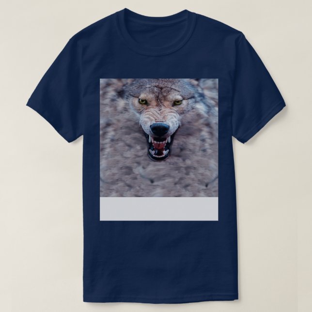 Big Bad Wolf-Gewächshaus T-Shirt (Design vorne)