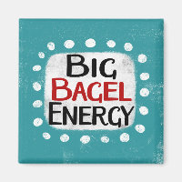 Big Bagel Energy Kühlschrank Magnet