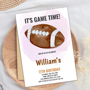 Big Ball Football Einladung zum Geburtstag