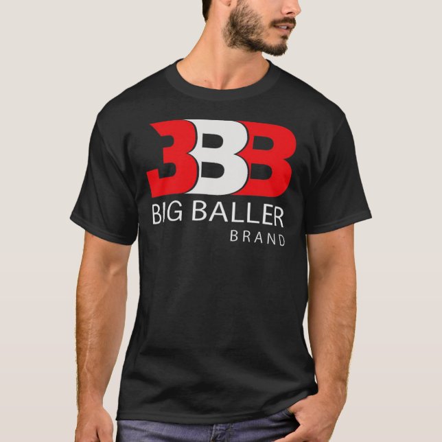 BIG BALLER BRANCHE WESENTLICHER T - Shirt (Vorderseite)