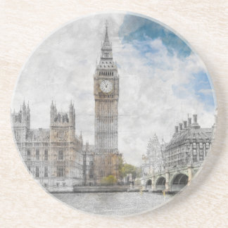 Big Ban, London, Großbritannien Getränkeuntersetzer