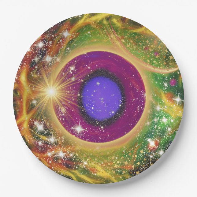 Big Bang Pappteller (Vorderseite)