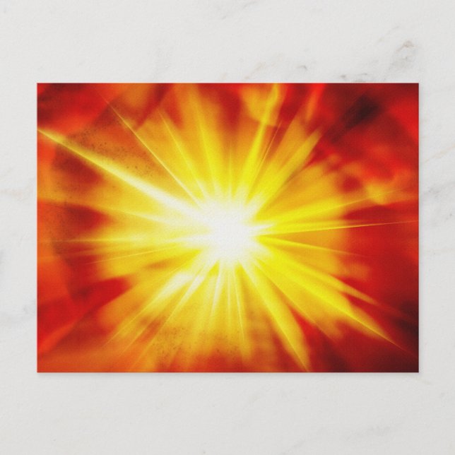 Big Bang Postkarte (Vorderseite)