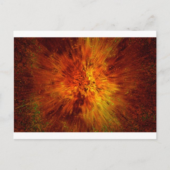 Big Bang Postkarte (Vorderseite)